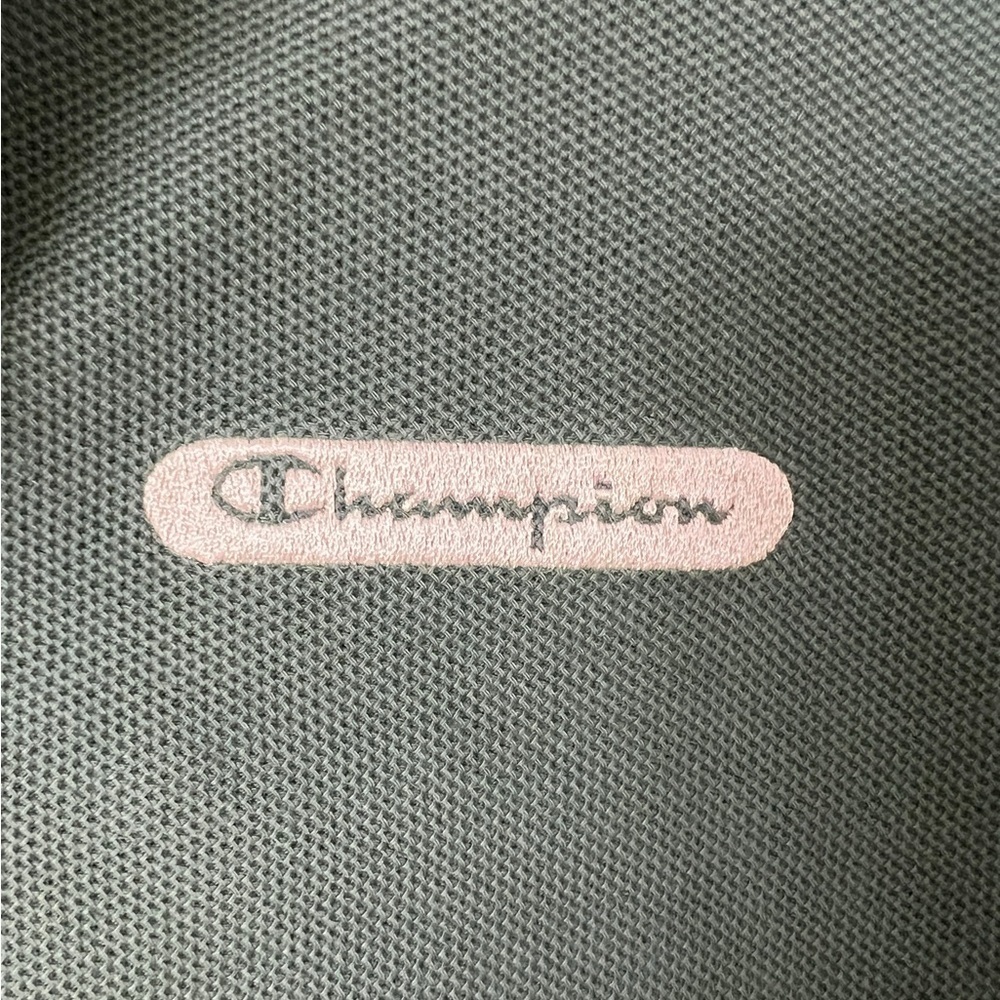 Champion Campus Pique 1/4-Zip Pullover Sweatshirt- Size M - Picture 4 of 7